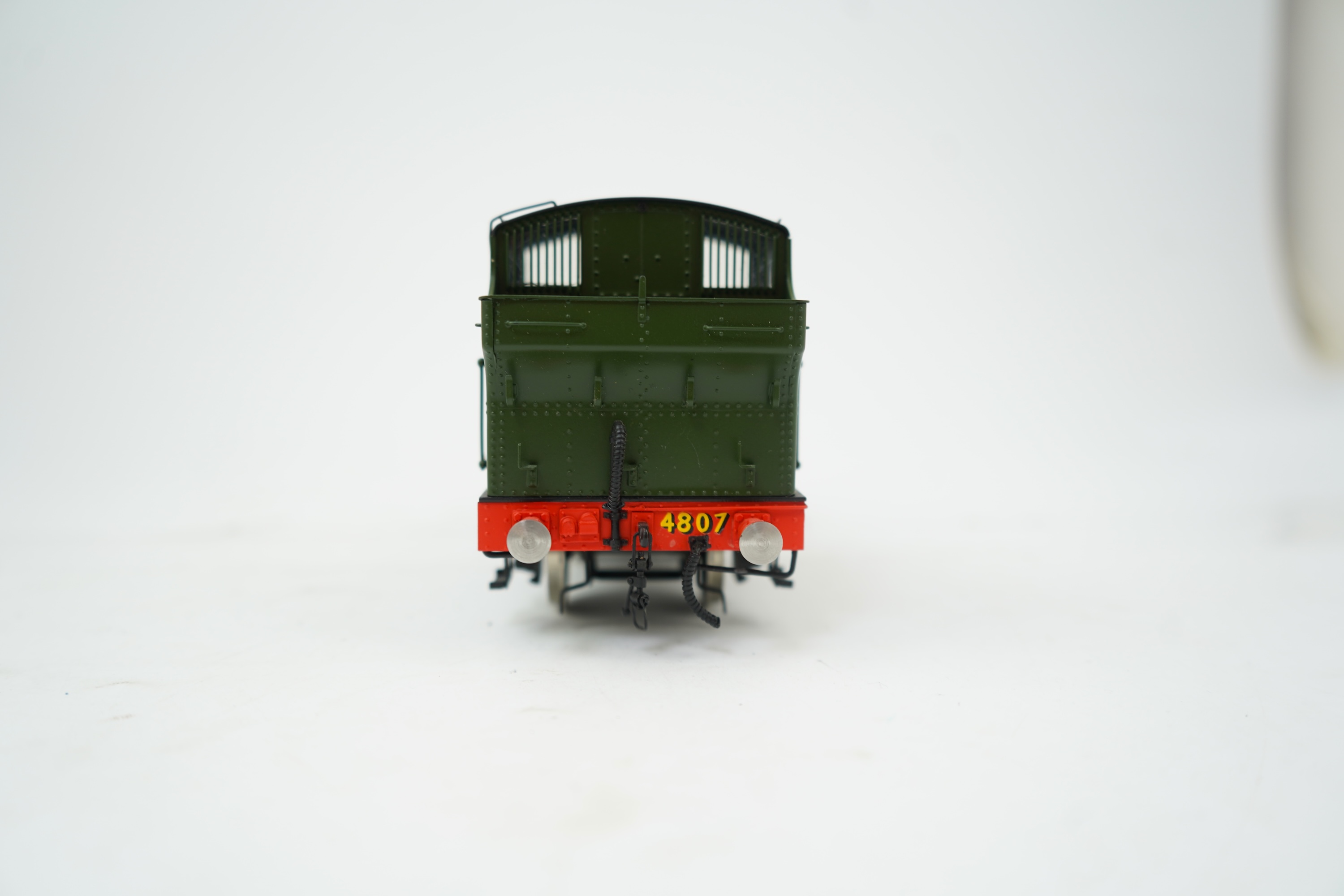 An 0 Gauge Tower Models, Blackpool, made in Sancheng China, model of GWR Class 48xx, 4807, 0-4-2T locomotive, powered for two rail operation.